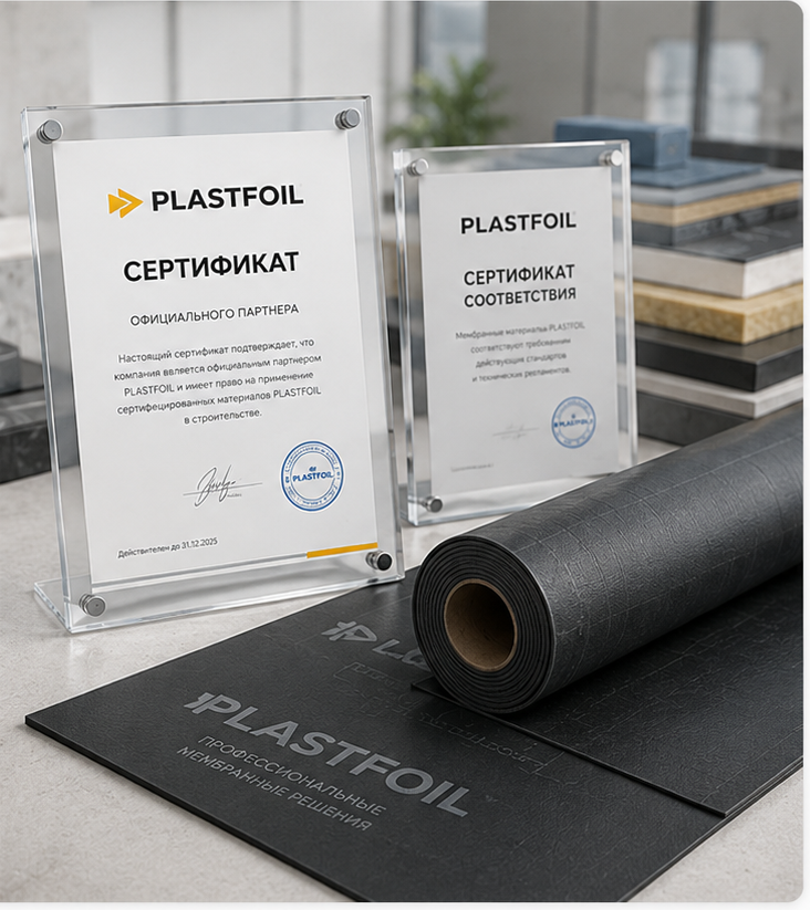 Сертификат дилера PLASTFOIL